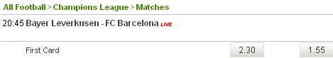 unibetgreska7 Bayer Leverkusen   Barcelona