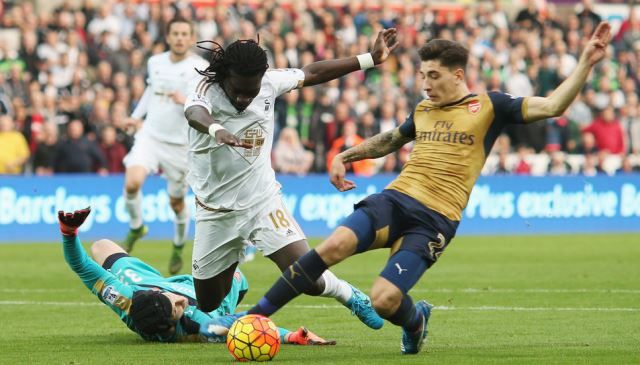 Bellerin se zakucao u stativu kako bi spriječio gol