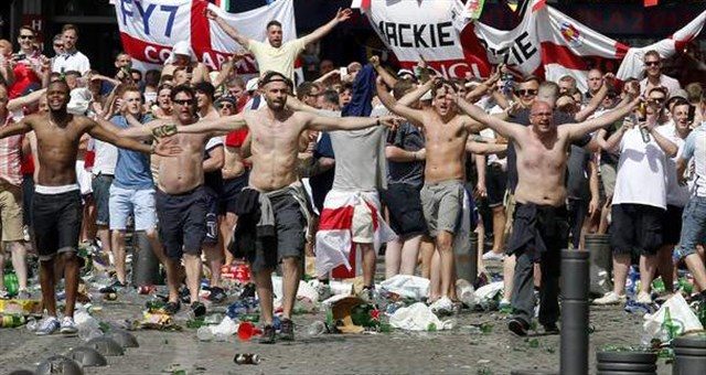 Kaos u Marseilleu uoči večerašnje utakmice između Engleske i Rusije