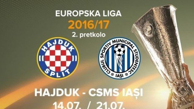 EUROPA LIGA (KVALIFIKACIJE): HAJDUK – IASI