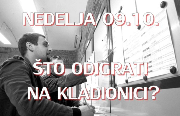 Nedelja 09.10: Što danas odigrati na kladionici?