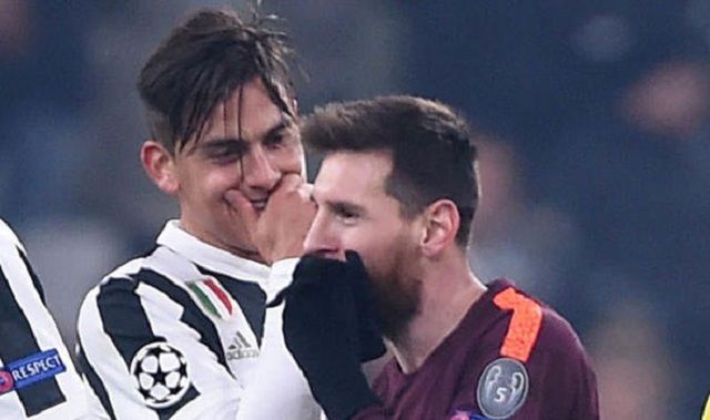 Lionel Messi na telefon