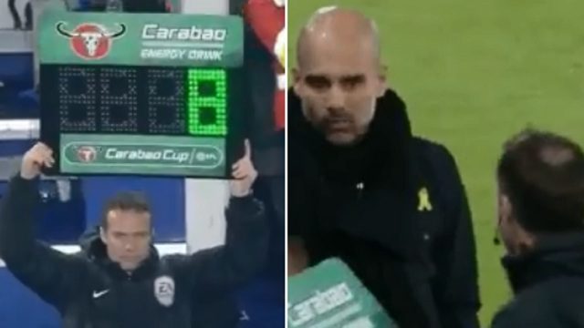 Što je Guardiola rekao sucu nakon što je produžio utakmicu EFL kupa za osam minuta