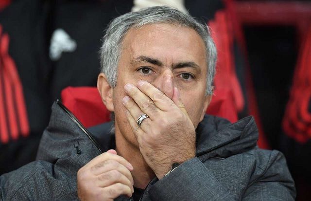 Jose Mourinho frustriran