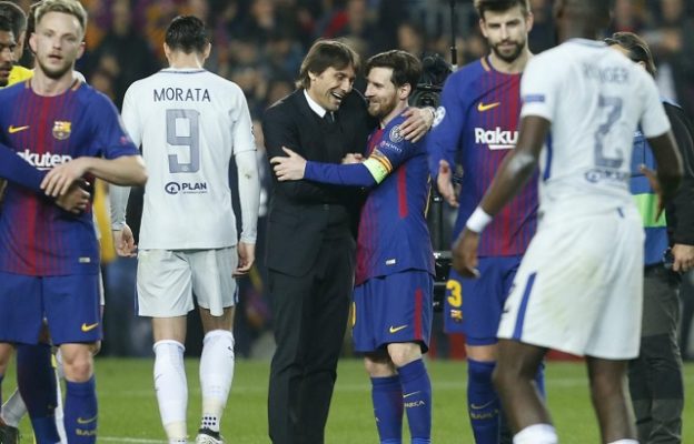 Antonio Conte otkrio što je rekao Lionel Messiju nakon poraza protiv Barcelone