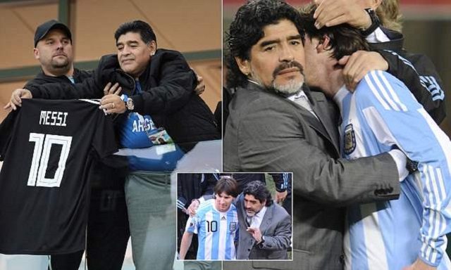 LEGENDA LEGENDI: Evo što je Diego Maradona rekao Lionel Messiju pred susret sa Nigerijom