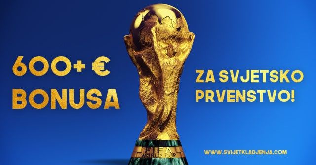 Svi bonusi za kladjenje za svjetsko prvenstvo u Rusiji