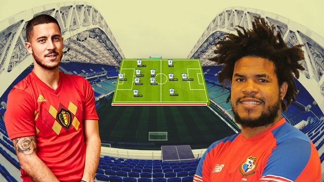 ZVANIČNI SASTAVI: Belgija – Panama