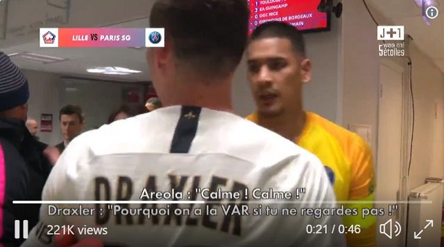 NAKON RAZOČARAVAJUĆEG PORAZA PROTIV LILLEA: Pogledajte kako su Mbappe i Draxler napali suca na putu prema svlačionici!