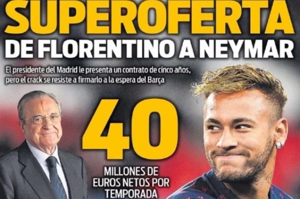 Real Madrid ponudio 200 milijuna eura za Neymara