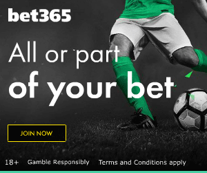 Bet365 Cashout (prijevremena isplata cijelog dobitka)