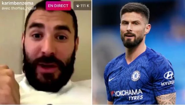 (VIDEO) Karim Benzema na Instagramu ismijavao svog kolegu Oliviera Girouda!