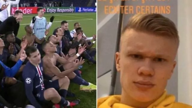 (FOTO) Pogledajte kako su Neymar i društvo iz PSG-a ismijavali Haalanda nakon pobjede u Ligi prvaka!