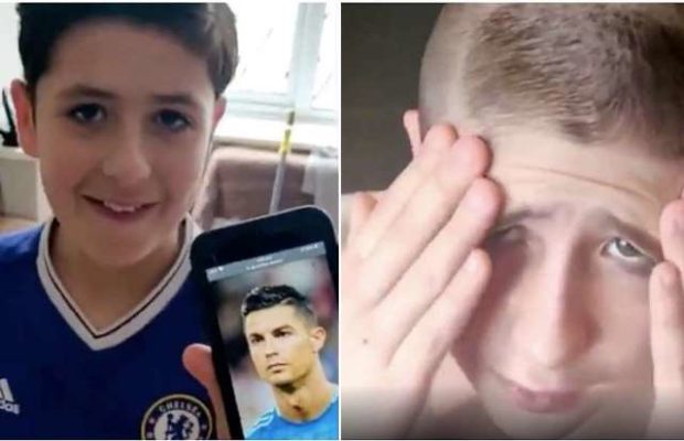 (VIDEO) Klinac je od oca zatražio frizuru poput Ronaldove, a on se grubo našalio sa njim