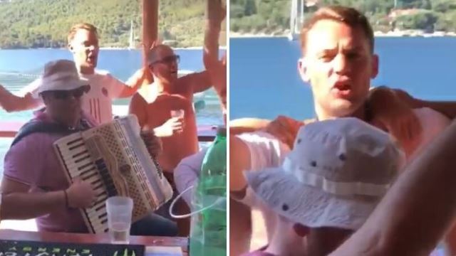 (VIDEO) Neuer zapjevao Thompsonovu “Lijepa li si”