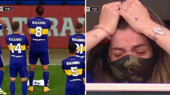 Maradonina kćerka briznula