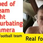 Artem Dzyuba(Russian football captain)masturbating on camera!Dropped of the team.Goes Viral.