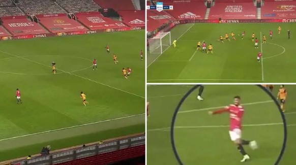 (VIDEO) Kamere uhvatile reakciju Bruna Fernandesa na gol Marcusa Rashfoda u 93. minuti protiv Wolvesa!