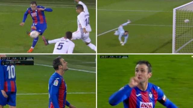 (VIDEO) Eurogol Eibarovog Kikea protiv Real Madrida