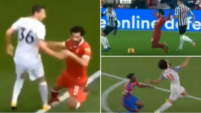 (VIDEO) Kompilacija teatralnih padova Mohameda Salaha!