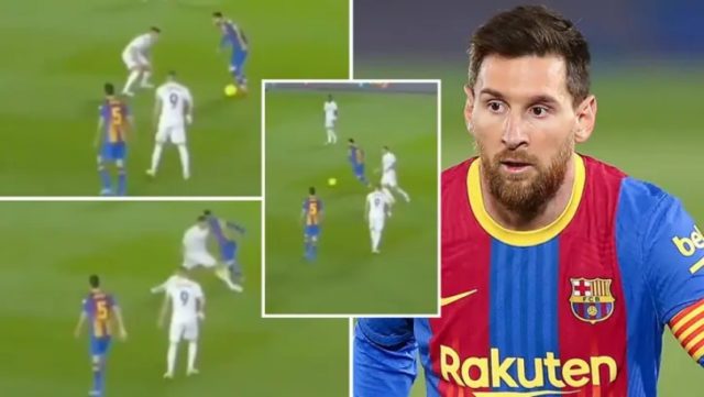 Trenutak kada je Messi