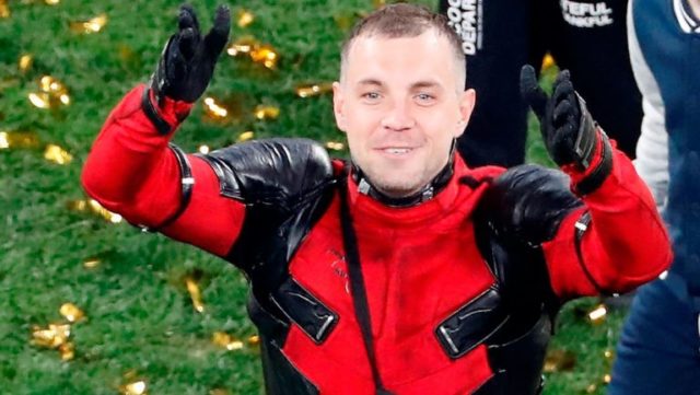 Artem Dzyuba na proslavu