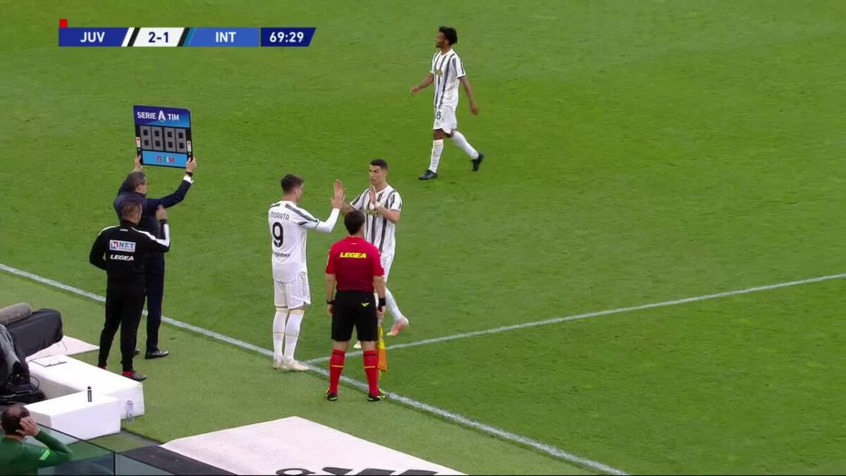 (VIDEO) Ronaldo iznenadio reakcijom prilikom izmjene protiv Intera