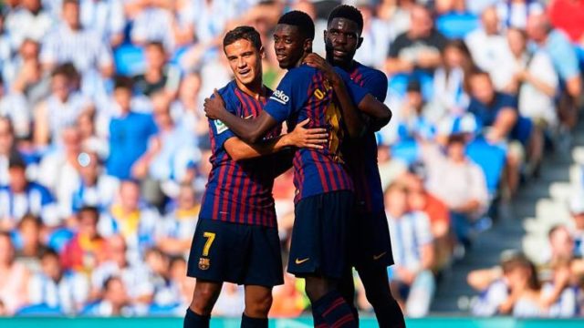 Barcelona stavila tri