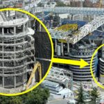 (VIDEO) Evo kako izgleda rušenje tornja na Santiago Bernabeu!