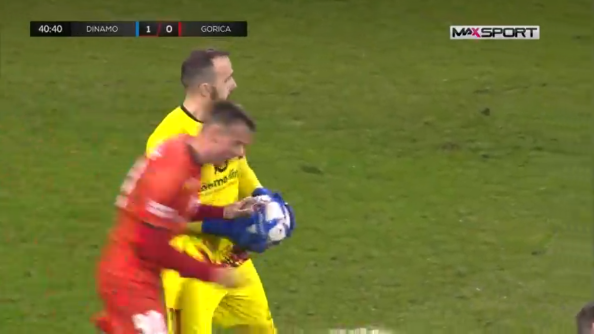 (VIDEO) Dinamu trebao biti dosuđen penal protiv Gorice. Suci ovo nisu vidjeli!