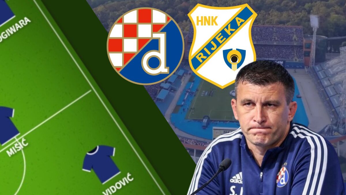 Evo sa kakvim sastavom će večeras Dinamo igrati protiv Rijeke. Jakirović mijenja sustav!