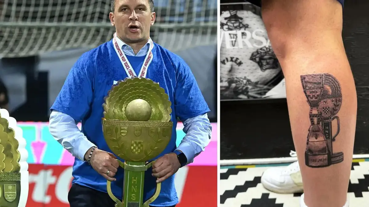 Uspomena za cijeli život: Sergej Jakirović istetovirao trofeje koje je osvojio sa Dinamom