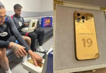 Yamal od najboljeg prijatelja iz Barcelone dobio luksuzni zlatni iPhone vrijedan 12.000 eura