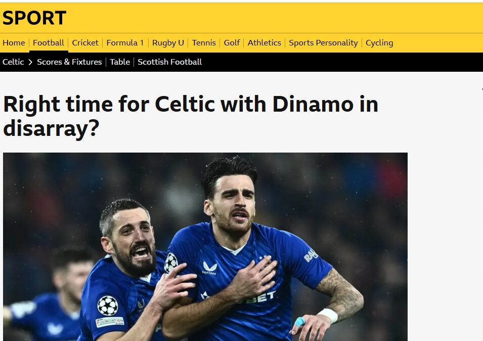 BBC objavio: Dinamo je u ozbiljnoj krizi