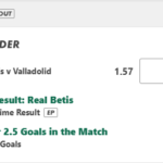Real Betis vs Valladolid