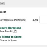Barcelona vs Borussia Dortmund