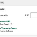 PSG vs Aston Villa