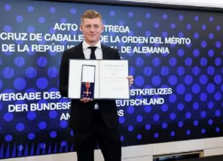 Njemački predsjednik Steinmeier dodijelio Kroosu najviše državno priznanje