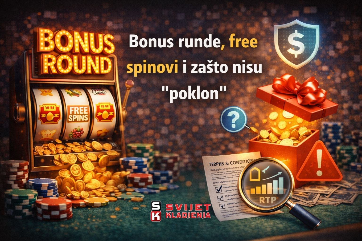 Bonus runde, free spinovi i zašto nisu “poklon”