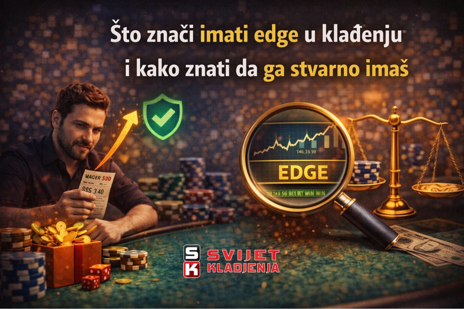 Što znači imati edge u klađenju i kako znati da ga stvarno imaš