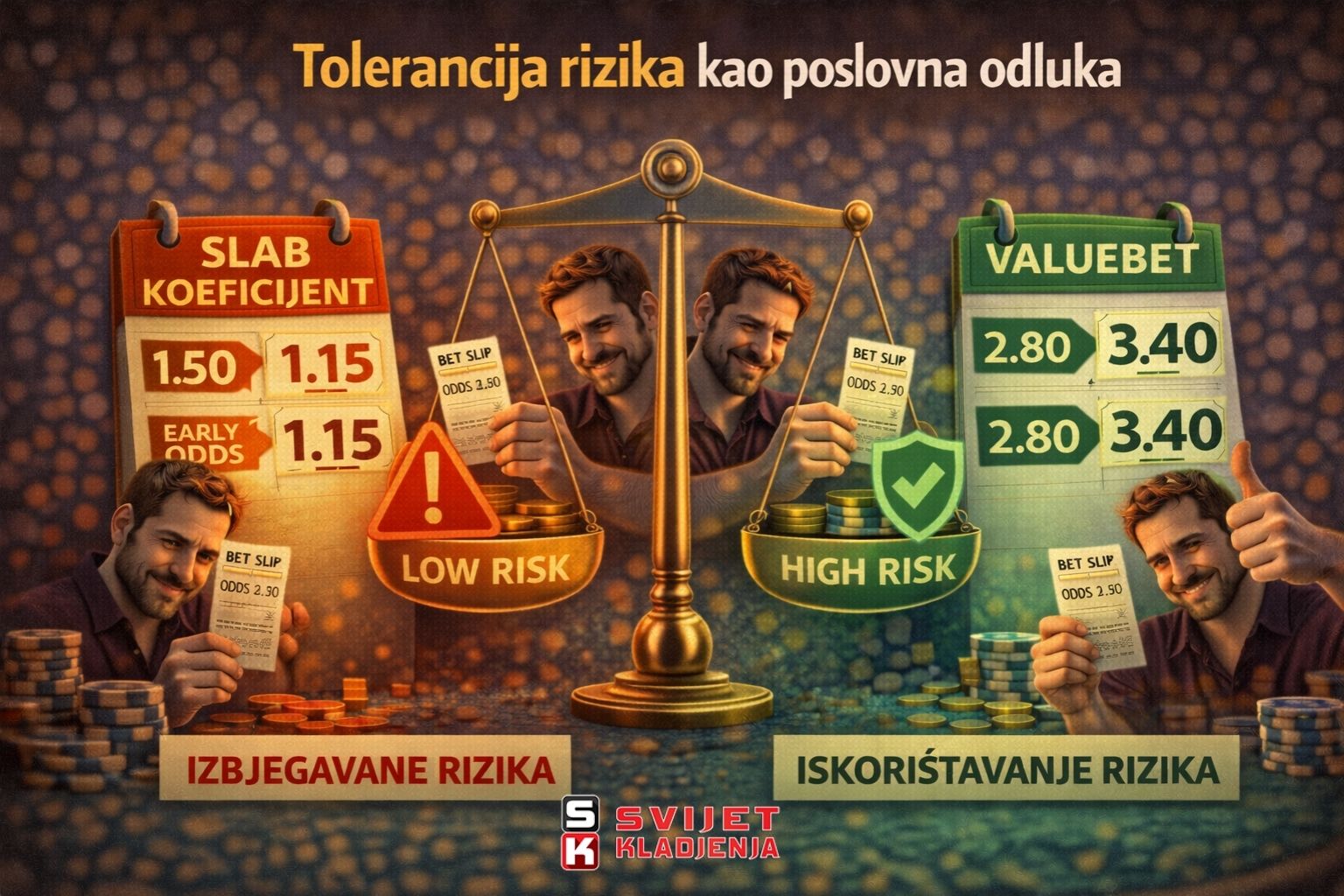 Tolerancija rizika kao poslovna odluka