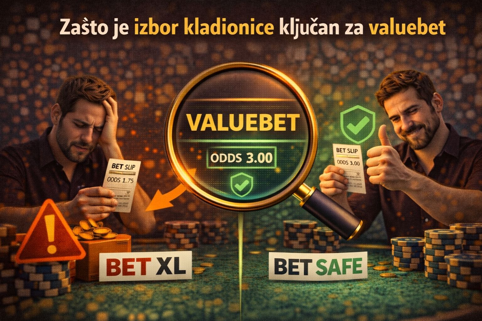 Zašto je izbor kladionice ključan za valuebet