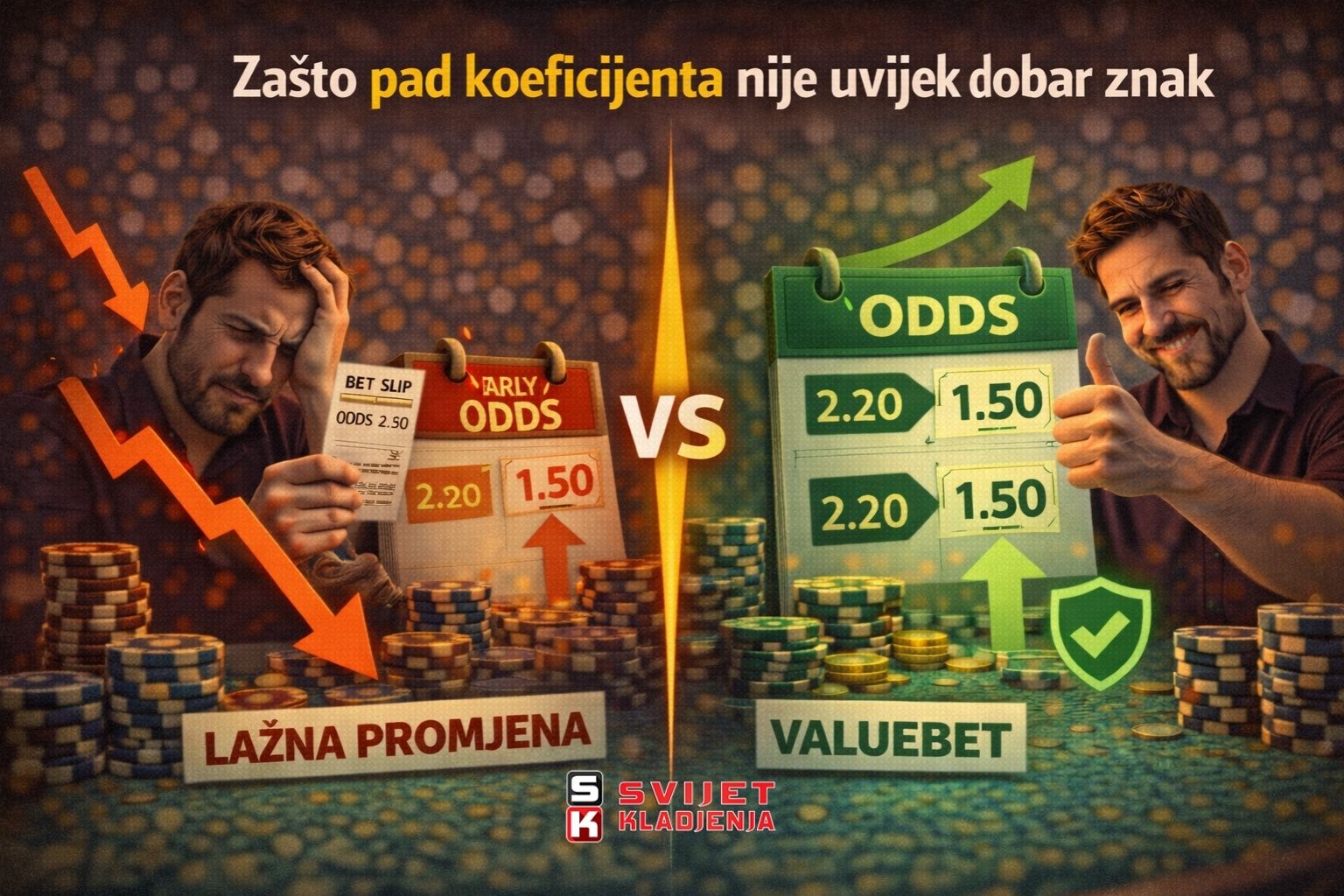 Zašto pad koeficijenta nije uvijek dobar znak