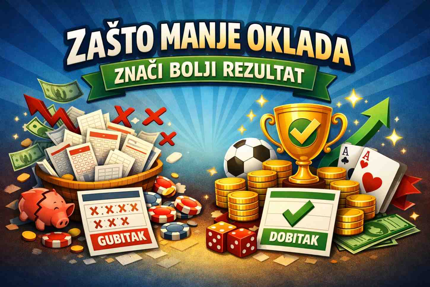 Zašto manje oklada znači bolji rezultat