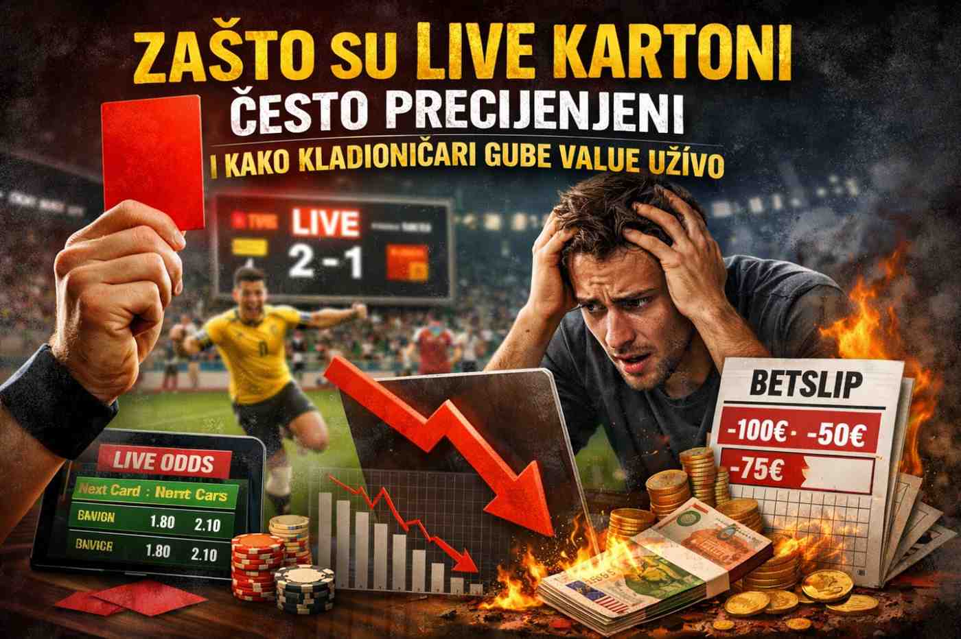 Zašto su live kartoni često precijenjeni i kako kladioničari gube value uživo