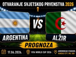 Argentina – Alžir: Svjetski prvak kreće u obranu naslova