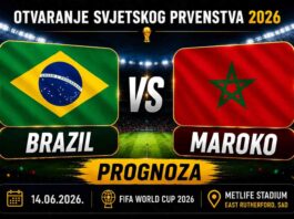 Brazil – Maroko: Spektakl prvog kola donosi sudar velikih ambicija Brazil-Maroko