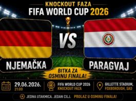 Njemačka vs Paragvaj: Elf želi potvrditi status favorita u nokaut fazi