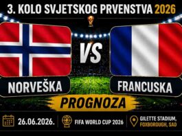 Norveška vs Francuska: Direktan okršaj za prvo mjesto u skupini