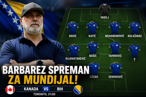 Ovo je očekivani sastav BiH